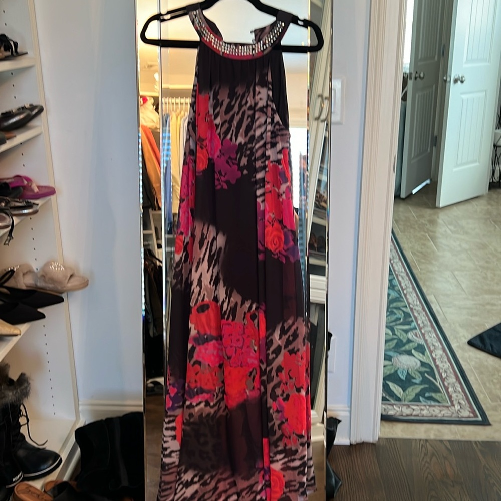 Leopard print dress